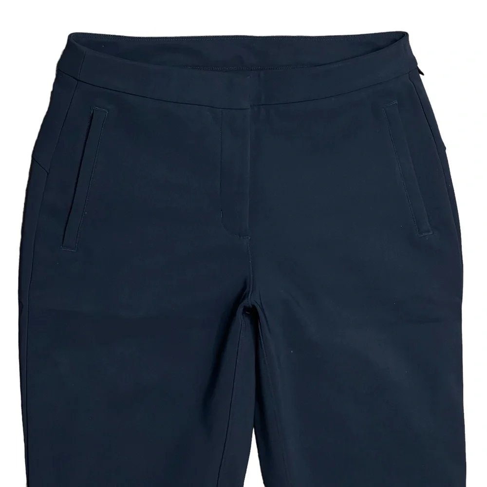 Lululemon On The Move Pants 28” Size 4 Black Stretch Wrinkle Free Pant - Picture 2 of 10